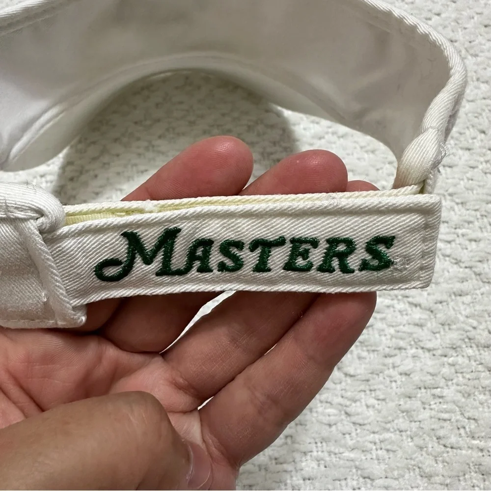 American Needle Augusta National Masters 2016 Golf Visor Hat White - Picture 11 of 11